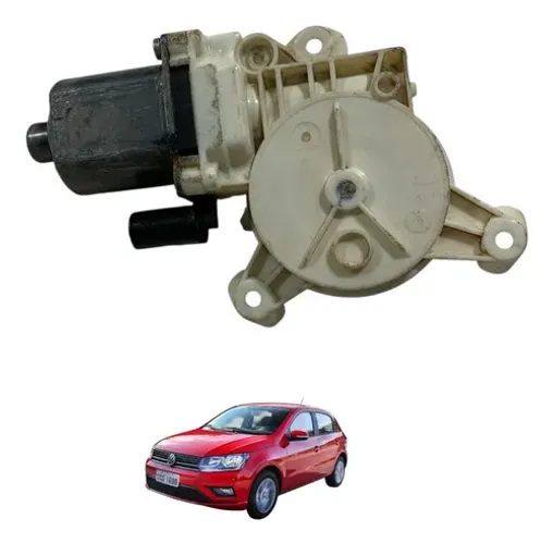 Motor Máquina Vidro Porta Dianteira Esquerda Gol 2008 A 2021