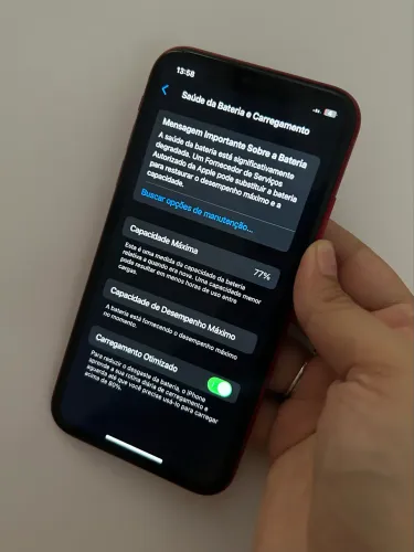 iPhone XR 128GB Vermelho