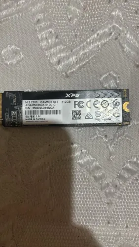 Vendo ssd m.2 xpg gen3x4 512gb