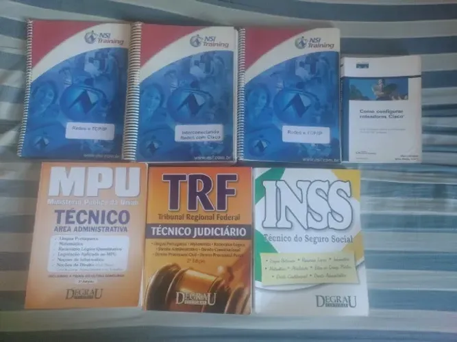 Lote de 31 livros e apostilas. Alguns bem raros. Melhor oferta...