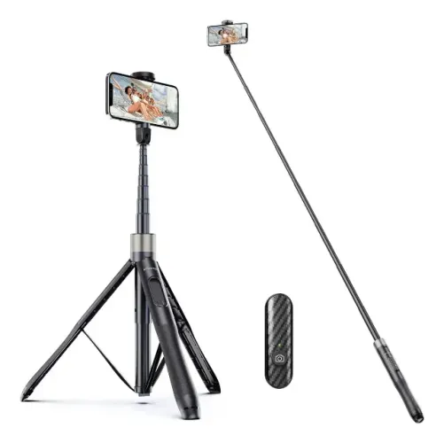 Bastão De Selfie 165cm Com Controle Remoto Bluetooth,Atumtek