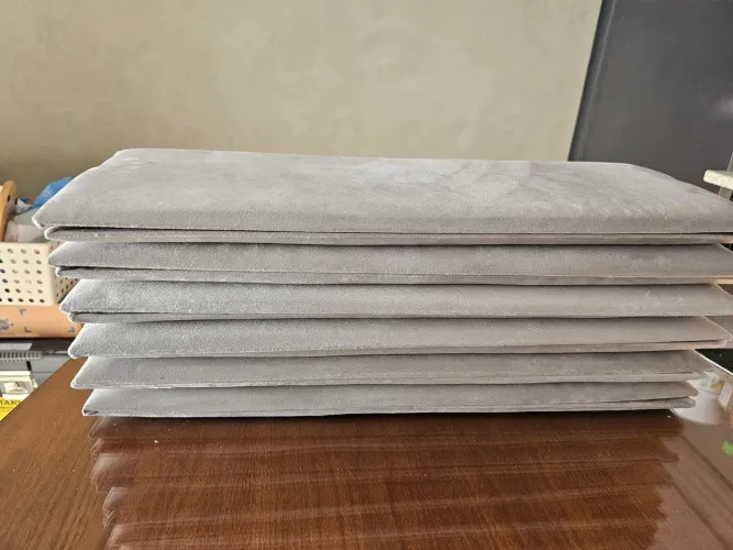 Kit 12 módulos cabeceira Cama Box Casal King Suede 60x20