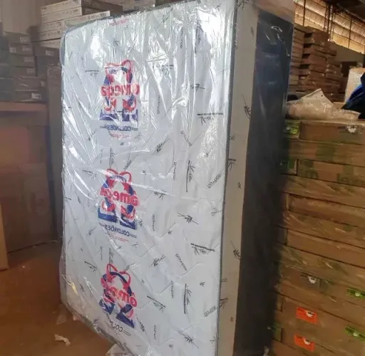 Cama box casal (novo) com molas