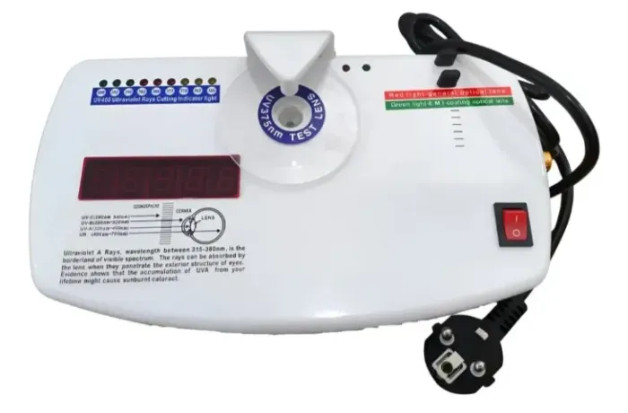 Teste Uv 400 P/ Ótica Optica Lentes 220v Ou 110v + Nf