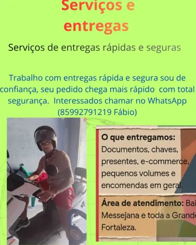 Serviços de entrega