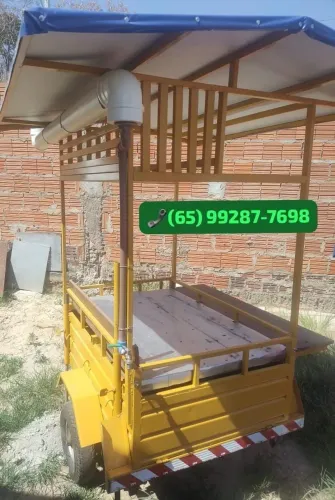 Carretinha para trabalhar