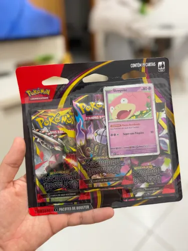 Blister Triplo Pokémon TCG - Megaevolução: Escuridão Absoluta
