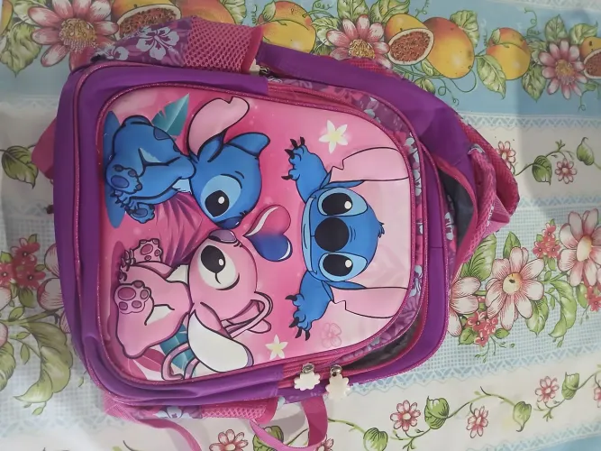 Kit Mochila, lancheira e estojo