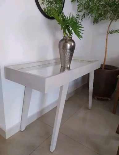 Aparador laqueado sila decor branco(off white)