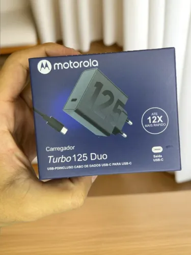 Carregador 125 Duo Motorola USB-C para USB-C an19