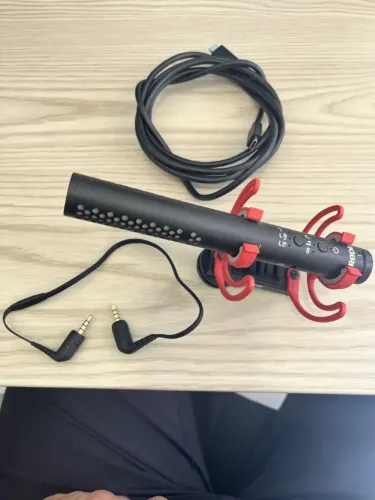 Microfone Rode Videomic Ntg Condensador Supercardióide Preto