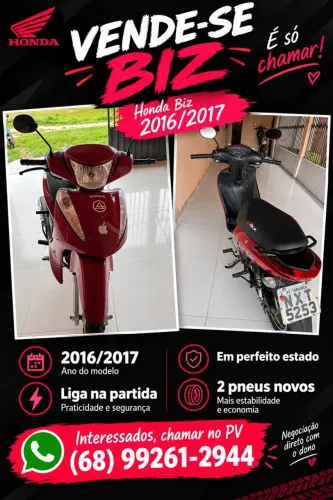 Honda Biz 110i 2017