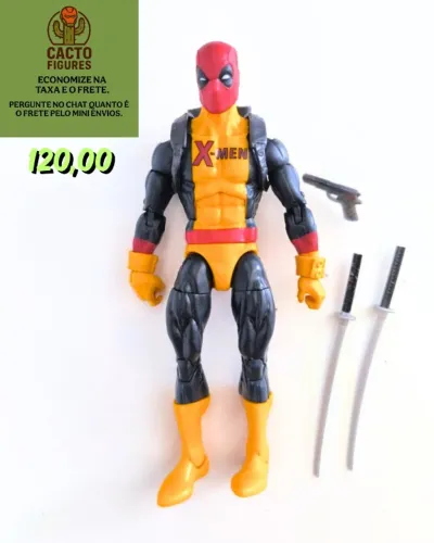 MARVEL LEGENDS DEADPOOL TRAINEE XMEN ESTAGIARIO