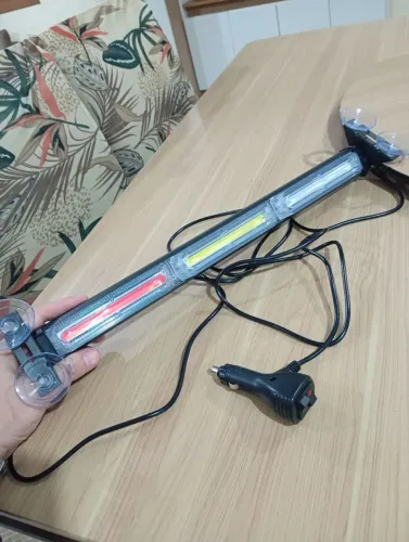 Giroflex led Strobo Azul/vermelho/branco