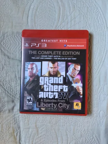Jogo GTA 4 complete edition para PS3 CD