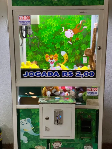 Máquina De Ursinho Pelúcia Grua