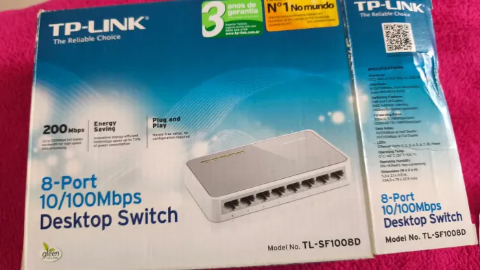 TP-Link 8 porta 10/100 Mpbs