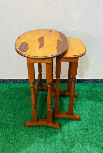 CONJUNTO DE MESINHA NINHO ANTIGA