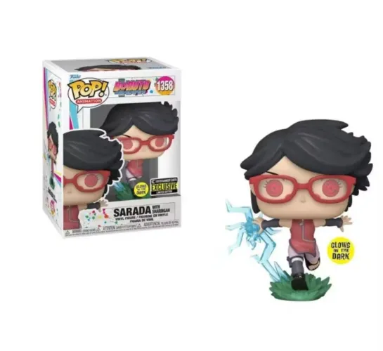 Funko Pop! Sarada Uchiha with Sharingan - Glows in the Dark