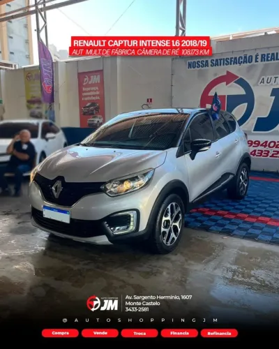 Renault Captur Intense 1.6 16V Flex 5P Aut. 2019