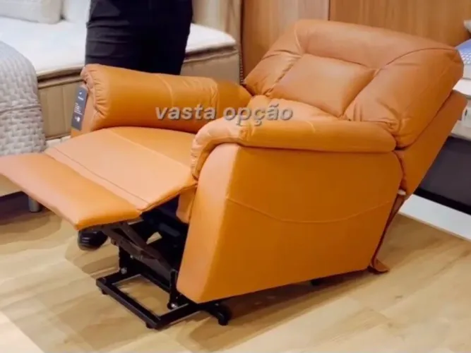 Poltrona de couro