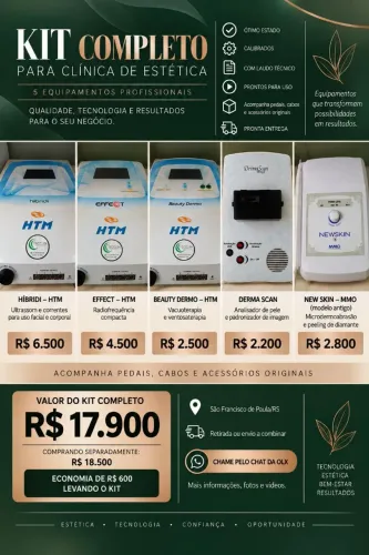 Kit Clínica de Estética