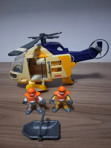 Helicóptero aventura imaginext