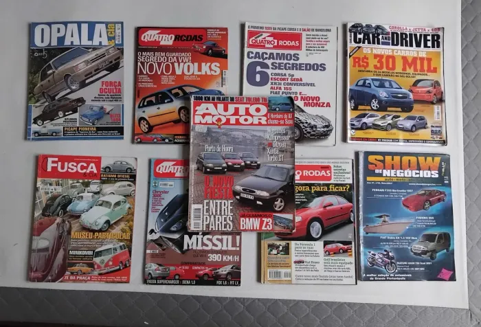 Revistas Quatro Rodas ANTIGA