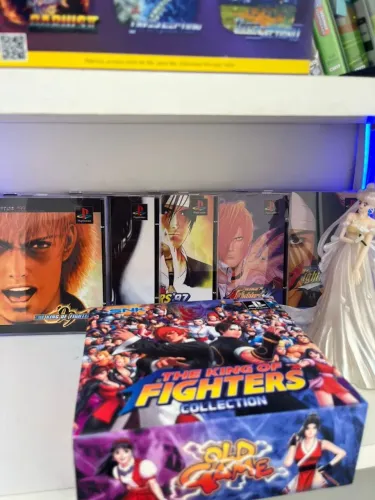 Box The King Of Fighters prensado para Playstation 1