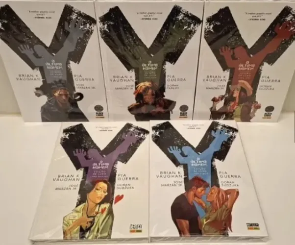 Y ULTIMO HOMEM VOL 1/2/3/4/5 - COMPLETO(LACRADAS)