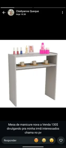 Mesa de manicure