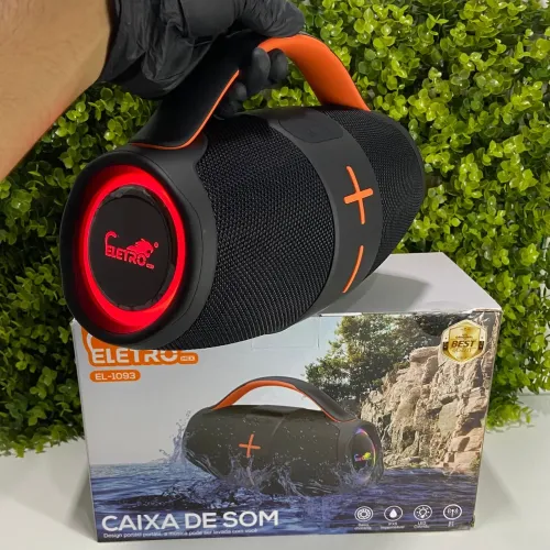 Alto-falante Portátil Eletro MEX EL-1093 para Reuniões e Lazer