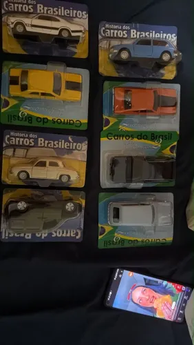 Kit carrinho de coleção carros do Brasil