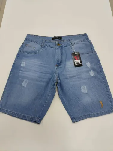 Bermuda jeans masculina