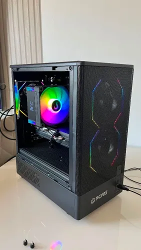 PC GAMER XEON E5 2680V4 16GB RAM C/ RX 580 TPM2.0