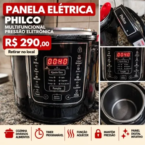 Panela elétrica de pressão 