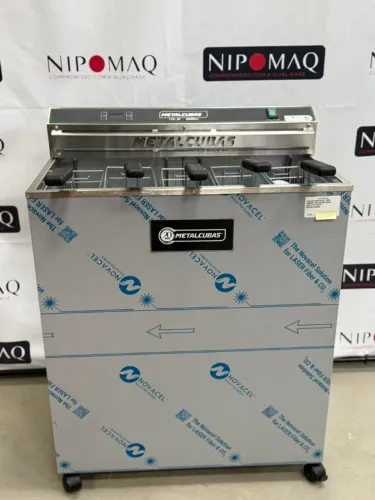 FOE-30 PEDESTAL 10000W FRITADOR ZONA FRIA ELETRICO - METALCUBAS