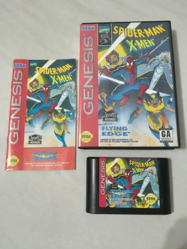 Spider-man X-men Arcade's Revenge mega drive