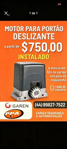Motores portão