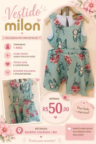 Roupa infantil menina