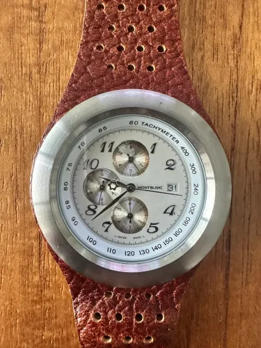 LINDO RELÓGIO MONTBLANC CRONOGRAPH DE 44 mm LINHA PREMIUM  