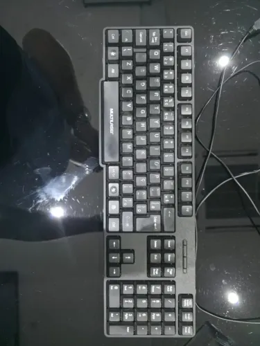 Teclado Multilaser USB Usado para PC ? Padrão Brasileiro
