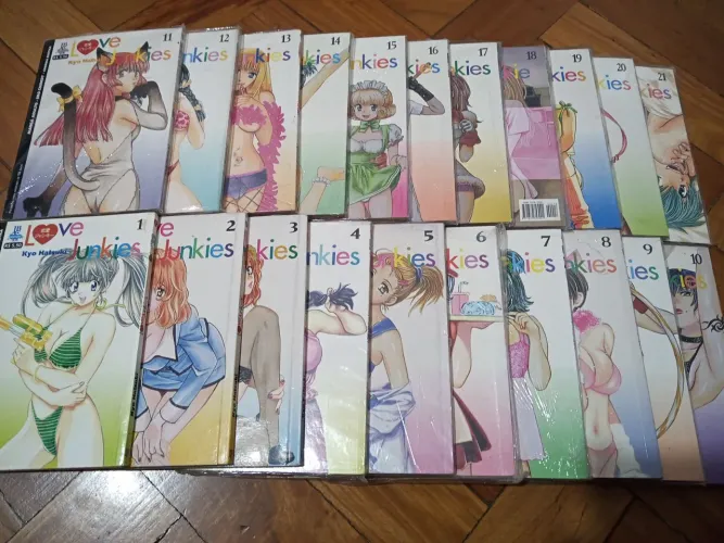 Manga Love Junkies vol. 01 ao 21