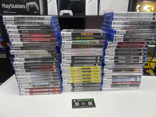 Jogos de ps5 lacrado valores no anúncio 