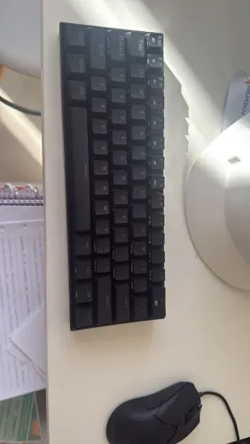Razão viper +teclado mecânico red dragon
