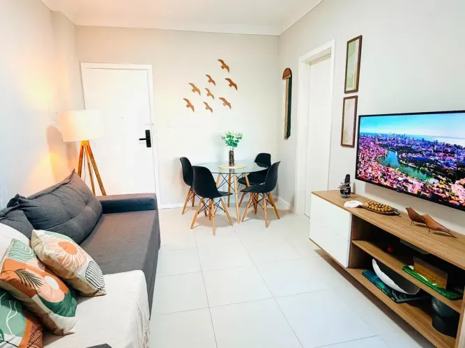 Apartamento Mobiliado, 1 Quarto, Distribuído Em 39M² E 1 Vaga De Garagem Na Pituba. 1KVUOC