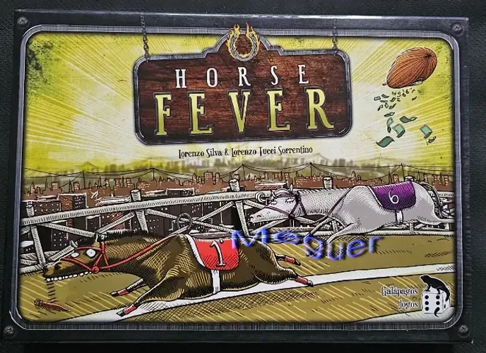 Horse Fever Jogo de Tabuleiro em português galápagos jogos board game
