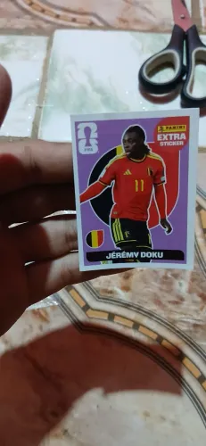 Legend Doku bordô Figurinha da Copa do Mundo 2026