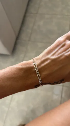 Pulseira em PRATA 925 modelo 3x1 nova