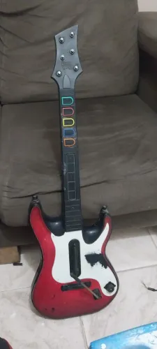 Guitarra do Xbox 360 guitar hero